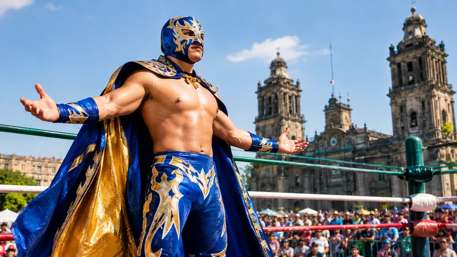 Famosi luchadores e leggende del wrestling messicano